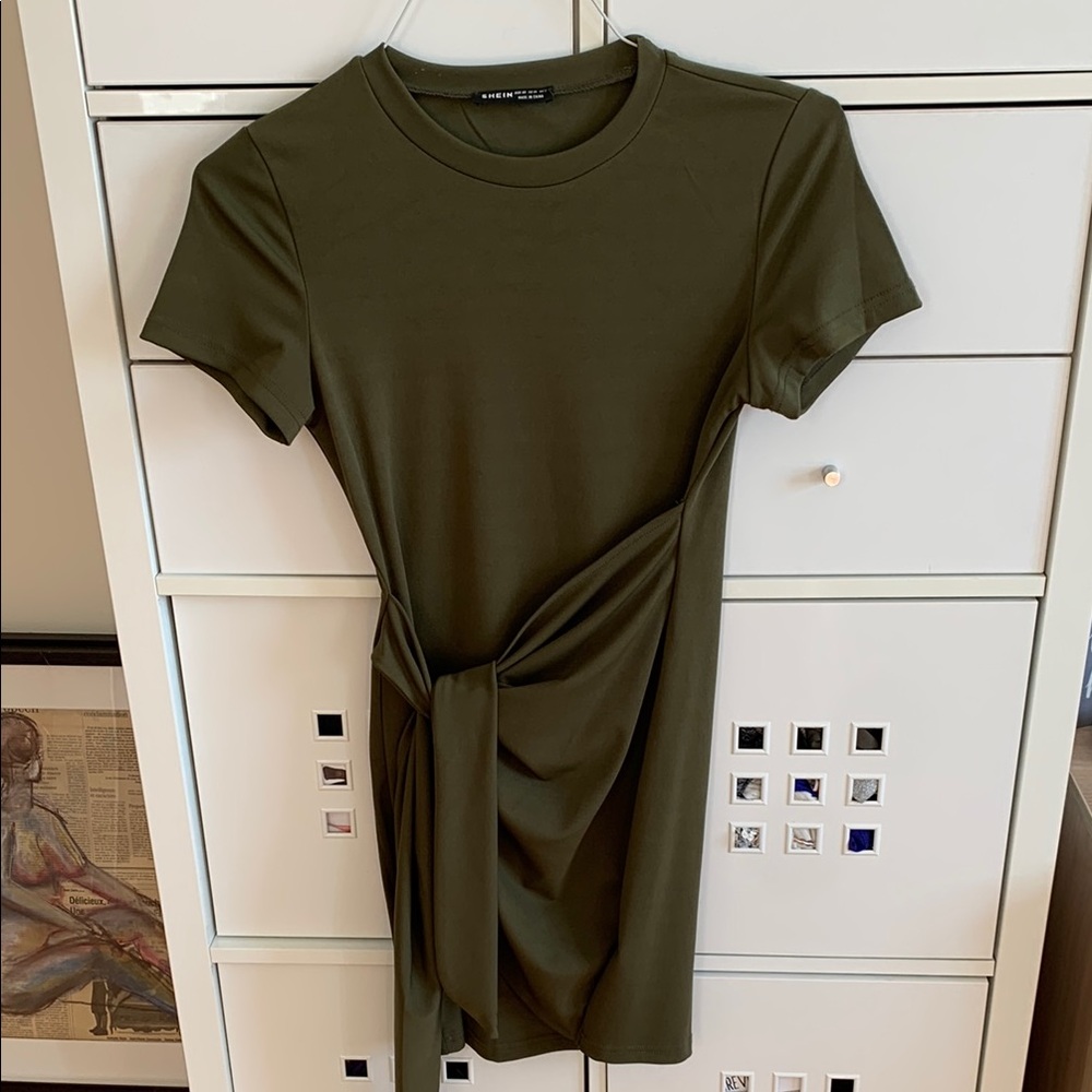 Olive Green Dress XS